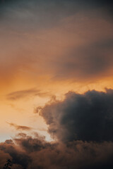 Obraz na płótnie Canvas Sunset sky