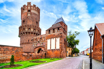 Neustädter Tor in the old town of Tangermünde