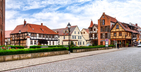 The idyllic old town of the Tangermünde