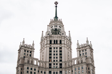 Fototapeta na wymiar soviet living building