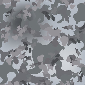Urban camouflage of various shades of grey and brown colors