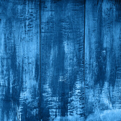 Classic blue retro wood texture background