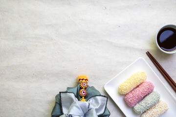 traditional Korean prop for Lunar New Year's Day

