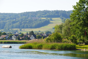 Seelanschaft in der Schweiz am Bodensee