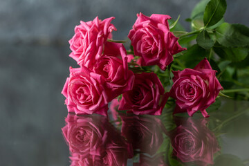 バラの花　スタジオ撮影