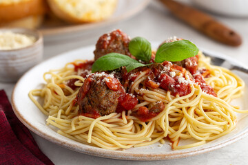 Spaghetti and Meatball Dinner