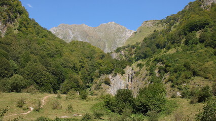 Naklejka premium Panorama ariégeois