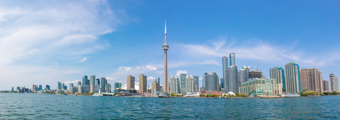 Toronto Skyline Panoramic View Canada