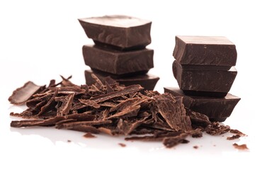 Dark Chocolate Blocks and Pieces
