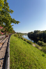 Sugovica (Danube) riverbank in Baja, Hungary