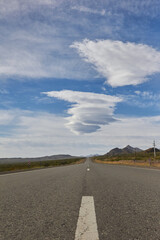 nubes del sur de Argentina