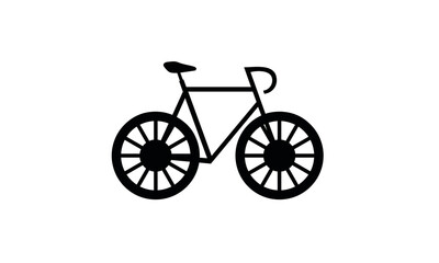 Fototapeta na wymiar vector bicycle silhoutte