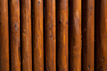 Wooden stakes close up texture background