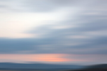 Fototapeta premium Clouds in motion blur