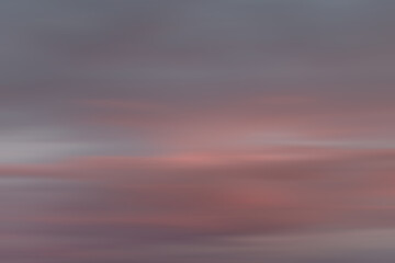 Clouds in motion blur