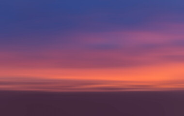 Clouds in motion blur