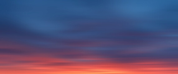 Clouds in motion blur