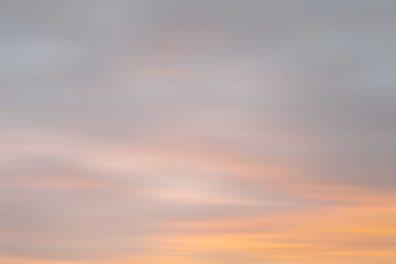 Clouds in motion blur
