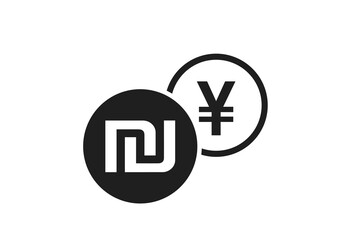 israeli sheqel to japanese yen currency exchange icon