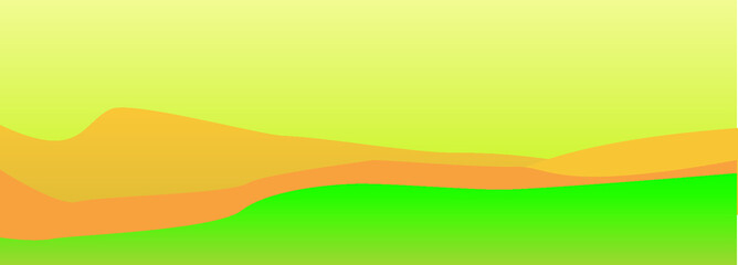 Fototapeta premium 2000 x 720 Abstrack Desert Background