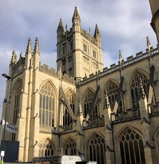 A view of the Cathedral in Bath