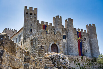 Burg von Obidos in Portugal