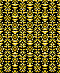 yellow and black background