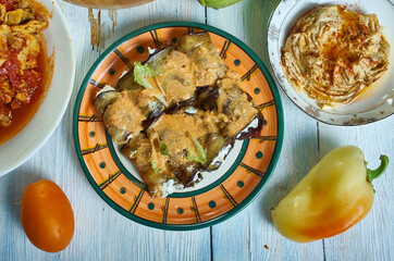 Israel Eggplant rollatini