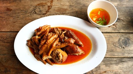 thai spicy chicken curry