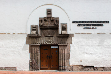 quito monastery door
