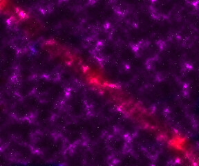 dark purple abstract galaxy space and white stars in outer space dust in the universe.