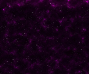Obraz premium dark purple abstract galaxy space and white stars in outer space dust in the universe.
