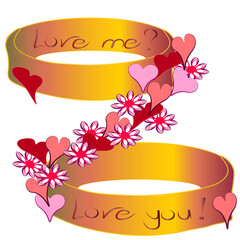 couple golden wedding rings