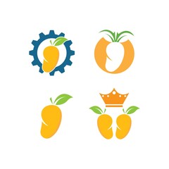 mango fruit vector illustration design