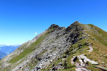 high mountain landscape