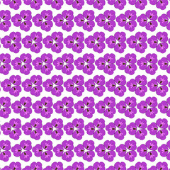 Orchid flower pattern