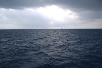 Clouds above the Sea