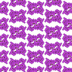 Orchid floral pattern.