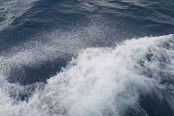 Naklejka premium Waves on the Sea 