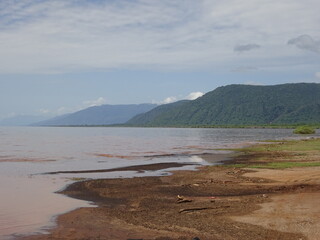 lake in the mountains