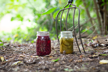 home canned food by pitchfork