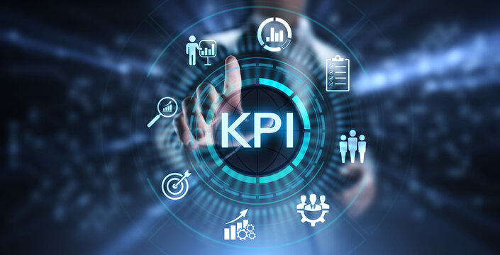 KPI Key Performance Indicator business industrial concept.