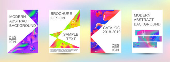 Creative fluid backgrounds