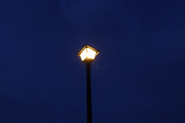 街を照らす街灯