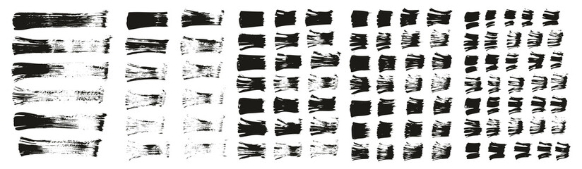 Flat Fan Brush Thin Straight Lines High Detail Abstract Vector Background Mega Set 
