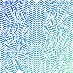 WAVY LINES ABSTRACT WITH GRADIENT COLOR PATTERN TEMPLATE VECTOR. COVER DESIGN
