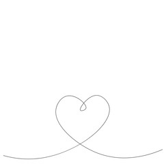 Heart love background. Vector illustration