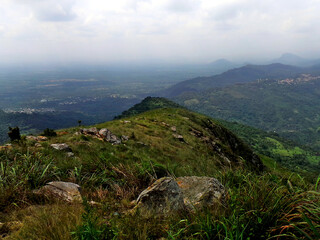 landscape in the mountains