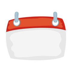 calendar reminder date isolated icon
