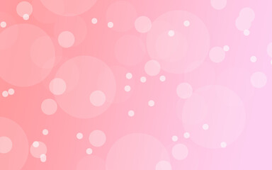 Abstract pink background with bokeh.